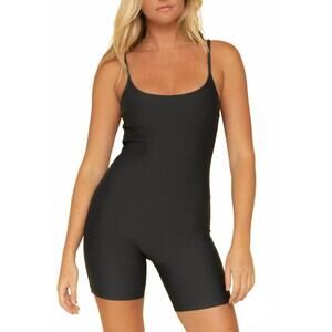 NEW MONTCE alina midi onesie in charcoal